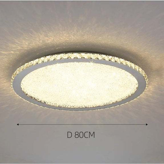 Luxury Redefined: Modern Nordic Crystal Ceiling Light - K9 Crystal LED Lamp for Hotel Lobby Grandeur