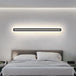 Contemporary Elegance: Black or White LED Bedroom Light - Modern Wall Lamp for Sophisticated Bedroom Decor