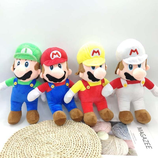 Super Mario Adventure: 25cm Plush Hero - A Wonderful Gift for Kids' Special Occasions!