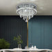 Led Chandeliers Round Ring Lights: Circle Ceiling Lights Changeable Color