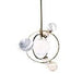 Glass Moon Pendant Ceiling Lamp - Modern Chandeliers for a Creative Living Space