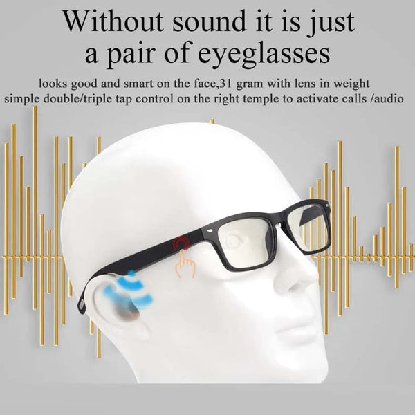 Wireless Bluetooth Smart SunGlasses with Noise Reduction: Polarized Music Sunglasses