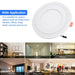 Experience Radiance Redefined: Ultra-Thin Two-Color Round LED Ceiling Light – 6W/12W/18W Dimmable Panel Light