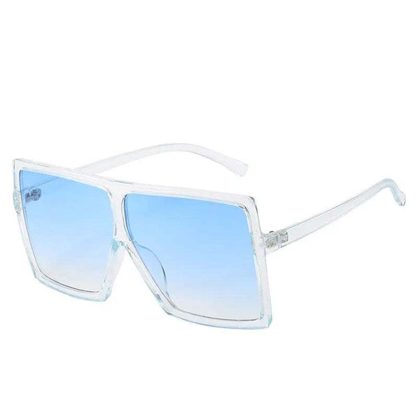 Luxury Fashion: Trendy Designer Oversized Square Sunglasses with Big Frames for Ladies