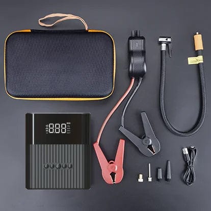 Vehicle Jump Starters - New Technology Rechargeable Car Jump Starter with Tire Inflator