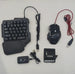 Mini Portable RGB Gaming Mouse and Keyboard with 35 Keys and Adapter for Mobile Phone