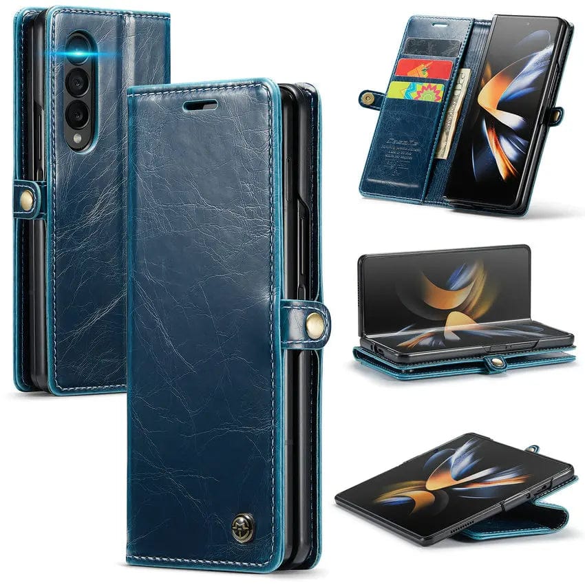 Zipper Smart Phone Case for Samsung Galaxy Z Fold 4