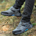 Step into Adventure: Fashionable Men's Hiking Shoes with High-Quality Waterproof Performance