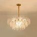 Opulent Illumination: Crystal Lamp - Ceiling-Hanging Chandelier for Luxurious Bedroom Decoration