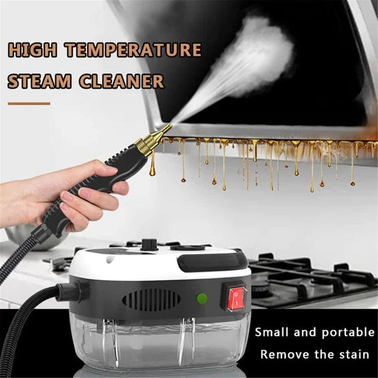 Revolutionize Cleaning with our 2500W High Temperature High Pressure Car Steam Cleaner