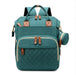 Chic and Tech-Savvy: Fashion Embroidery Diaper Bag with USB Charger for Moms on the Move