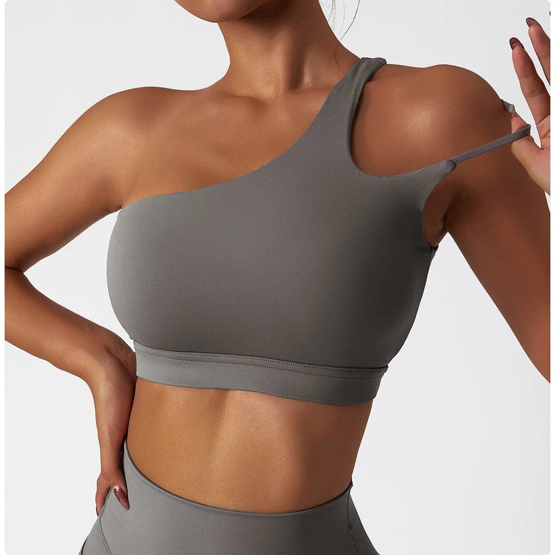 High-Quality One Shoulder Sports Bra: Perfect for Women Who Demand the Best in Support and Style