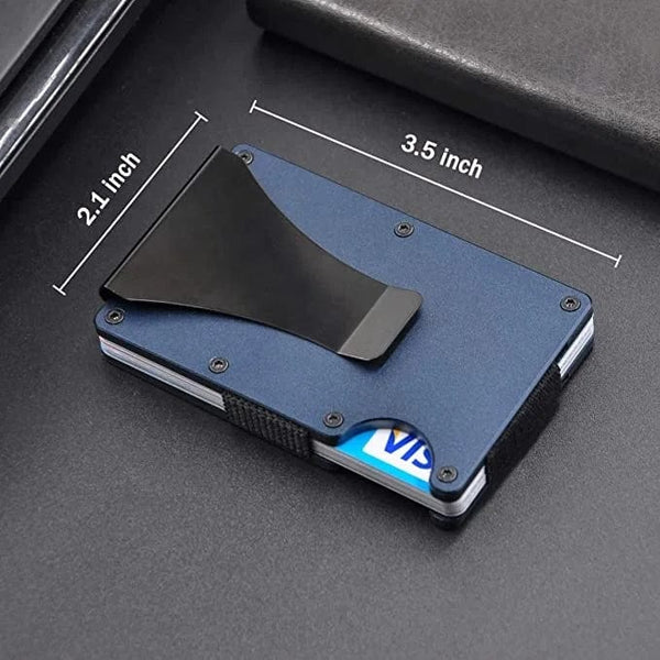 Blocking Metal Wallet Card Holder Case – a smart and sleek solution for those who prioritize security and minimalist design