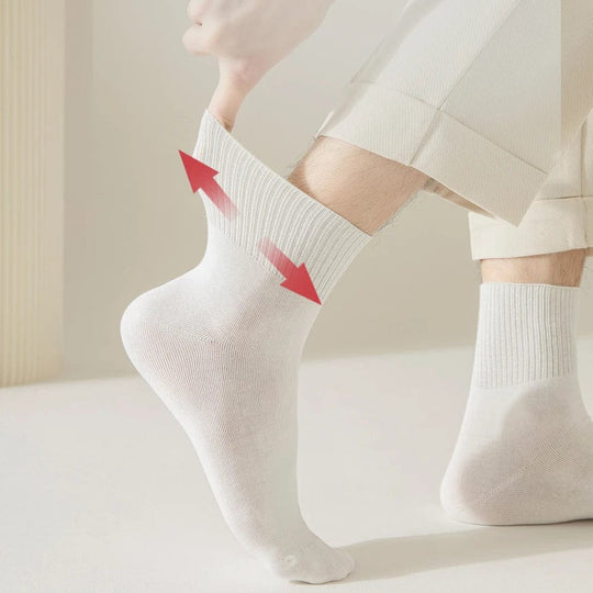 Silver-Lined Comfort: Thicker Diabetic Socks with Intricate Knitting Patterns for Style and Health