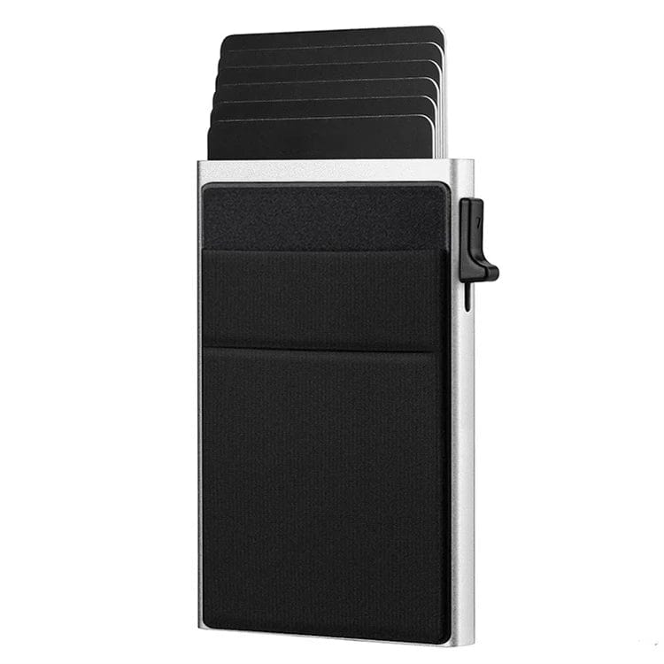 Minimalist Wallet RFID Blocking ID Credit Card Holder Metal Aluminum Business Card Wallet