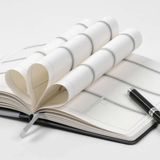 Flexibility Meets Elegance: Undated Planner Agenda for Efficient Business Note-Taking
