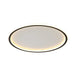 Cozy Elegance: Super Slim Warm White Flush Mount LED Ceiling Light - Perfect for Bedroom and Living Room Ambiance