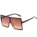 Luxury Fashion: Trendy Designer Oversized Square Sunglasses with Big Frames for Ladies