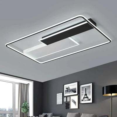 LED Simple Modern Ceiling Lamp Atmosphere Package for Master Bedroom and Study Spaces