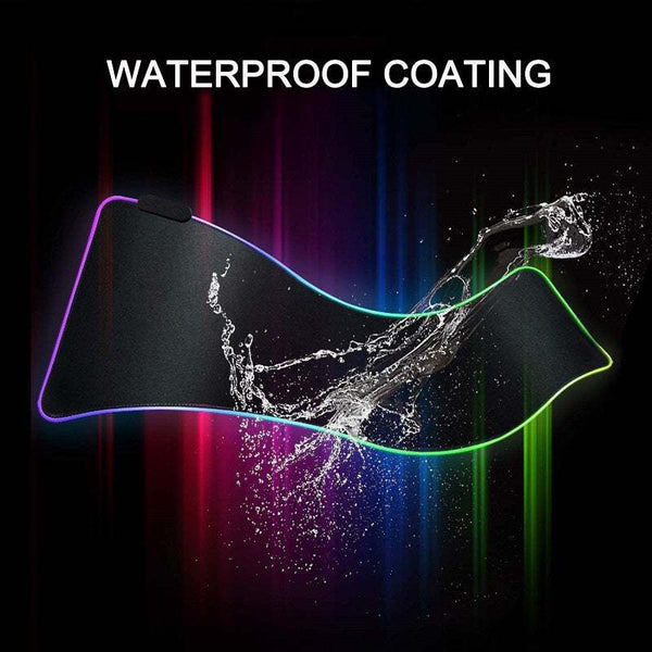 RGB Gaming Mouse Pad - Waterproof RGB Gaming Mouse Pad for Ultimate Performance