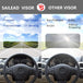 Drive Safely in Style: Car Sunshade Driving Visor with Tinted Lens Blocker and Car Extender