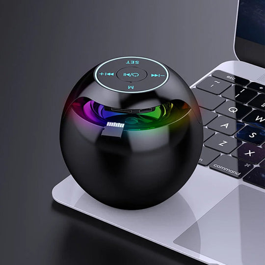 Portable Multifunctional Smart Mini Clock: Colorful Subwoofer Wireless Speaker