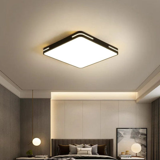 Smart & Stylish: Surface-Mounted Round LED Ceiling Light - High Brightness for Modern Luxury Home Decoration