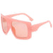 Retro Square UV400 Luxury Sunglasses - Oversized Shades with Side Shields for Sun Protection