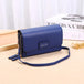 Effortless Elegance: Korean Simple Shoulder Bag for Daily Travel in PU Leather