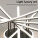 White Natural Light Fixtures - Contemporary LED Ceiling Lamp for Modern Living Spaces