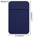 Smart and Stylish: Slim Microfiber Stretch Card Sleeves for Phone Credit Card Holder