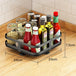 Stainless Steel Adjustable Shelf 3 Tier Organizers: 360-Degree Kitchen Storage Solution