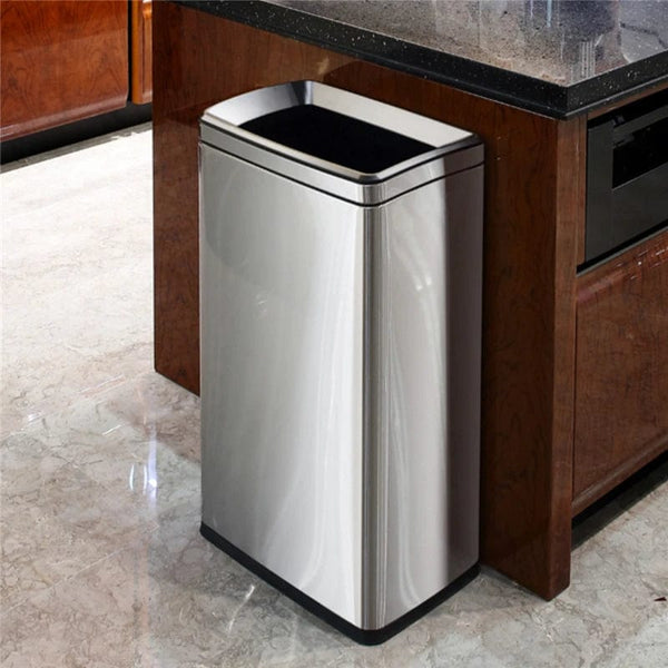 Style and Functionality Combined: Upgrade Your Cabinets with our 30L Metal Segregated Trash Can