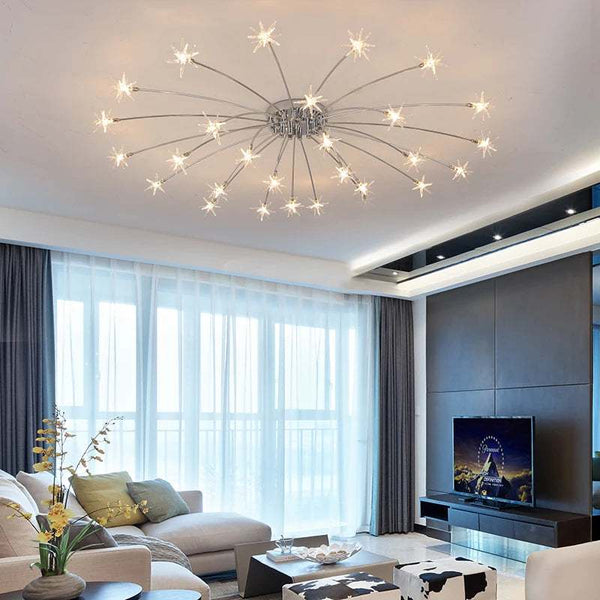 European chandelier ceiling lamp for bedroom living room decor JY8107