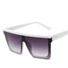 Luxury Designer Retro Classic Oversized Square Sunglasses with Big One-Piece Lenses: Shades for Men and Women