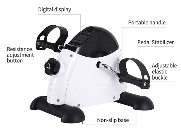 Professional Health Care: Electronic Portable Arm and Leg Exercise Bike for Stroke Recovery and Indoor Fitness