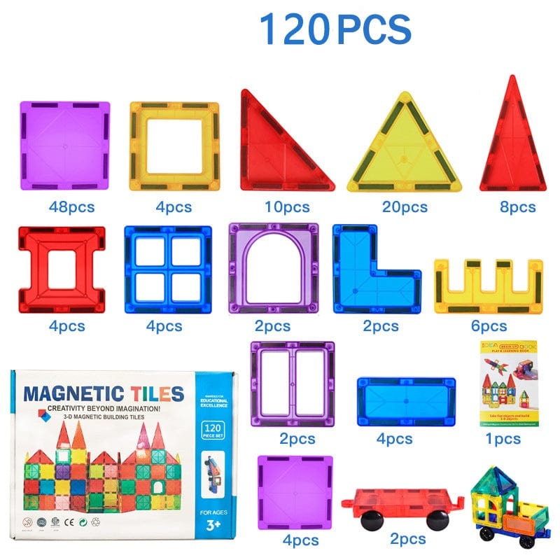 Magnetic Marvels: Unleash Creativity with Our Kid Toy Magnetic Building Blocks