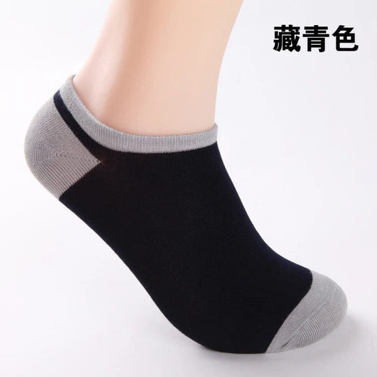 Summer Essentials: No-Show Low-Cut Bamboo Charcoal Socks – Style Meets Affordability