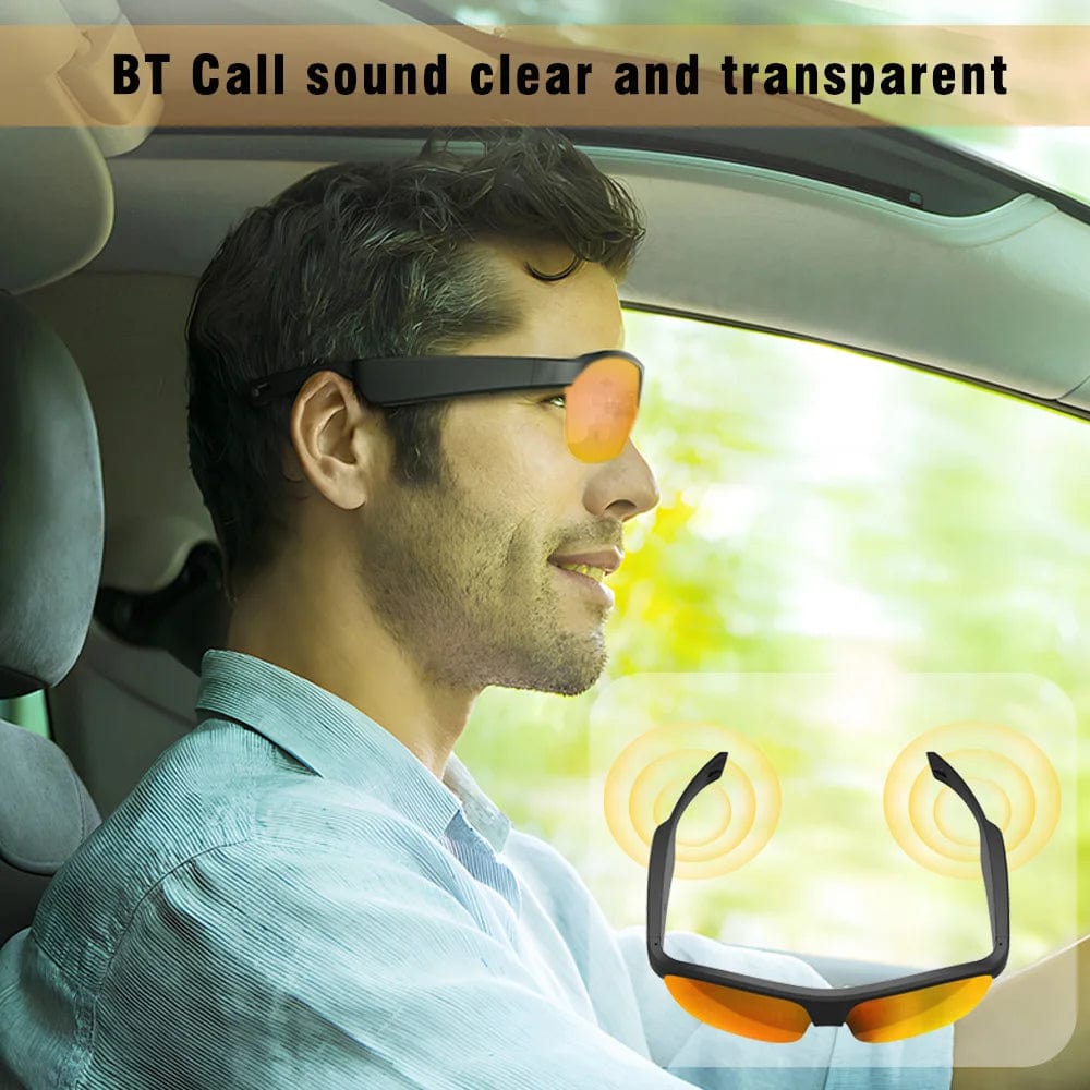 Wireless Headphones BT 5.0 Sunglasses: Smart Glasses for Outdoor Sports and Calls