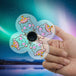 Spinner Diy diamond painting Fidget Spinner Butterfly Diamond Picture Paint by number diy toys for kids