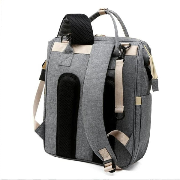 Chic and Tech-Savvy: Fashion Embroidery Diaper Bag with USB Charger for Moms on the Move