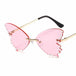 Fashion-Forward Women's Butterfly Shades Sunglasses with UV400 Protection