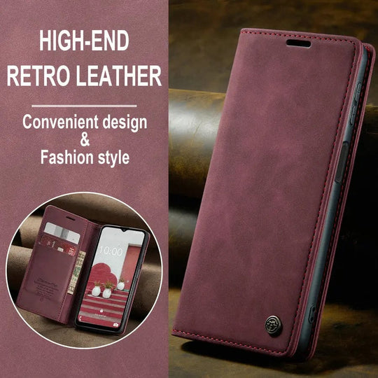 Ultimate Protection, Ultimate Style: CaseMe Leather Wallet Case for Samsung Galaxy S20 Ultra