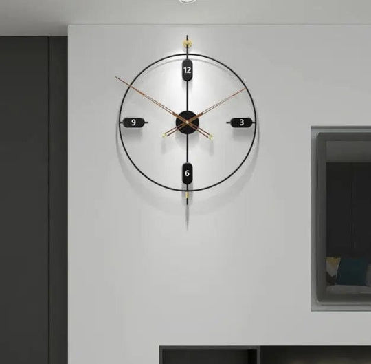 Timeless Elegance: Hot Sale Antique Metal Iron Wall Clock for Your Home Decor