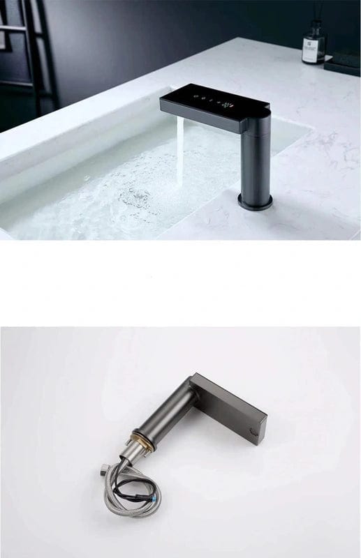Touchless Elegance: Temperature Control Sensor Bathroom Faucet for Modern Convenience
