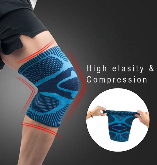 Power and Protection: Gym-Tested Compression Sleeve for Unrivaled Knee Safety