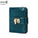 Secure Style Companion: Fashionable Vintage Wallet for Women with RFID Blocking and Coins Organizer