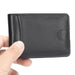 Timeless Style Companion: Men's Bifold Wallet with RFID Blocking and Genuine Leather Craftsmanship