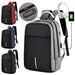 Stay Connected and Secure: Laptop Backpack Travel Bags with USB Charging and Anti-theft Lock
