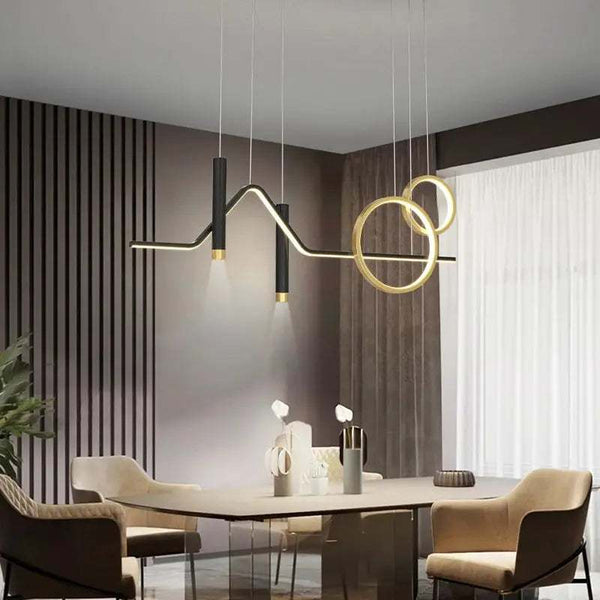 Elegance in Illumination: LED Ceiling Chandelier - Indoor Light Fixtures for Bedroom and Living Room Decor